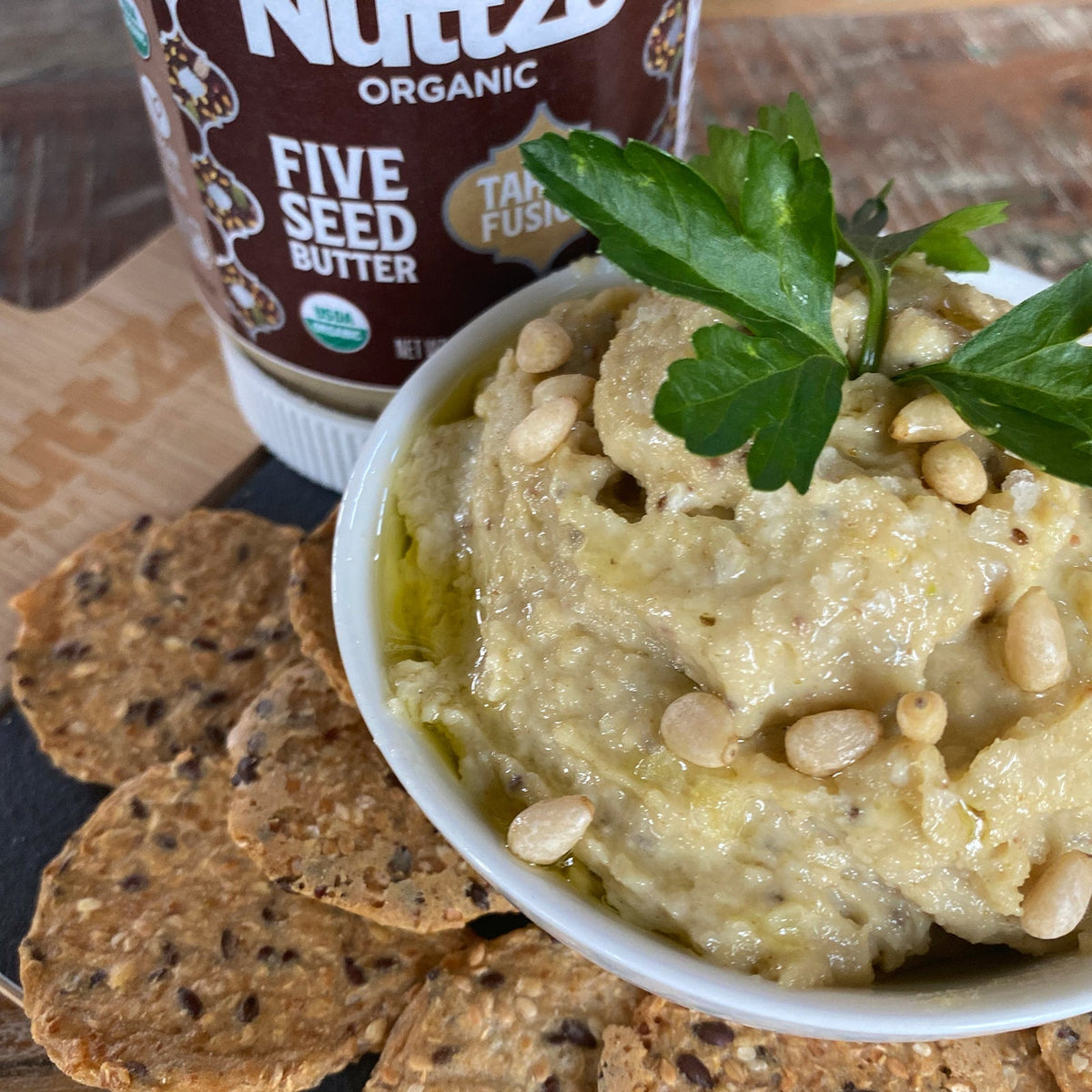 NuttZo Tahini Zucchini Hummus - NuttZo