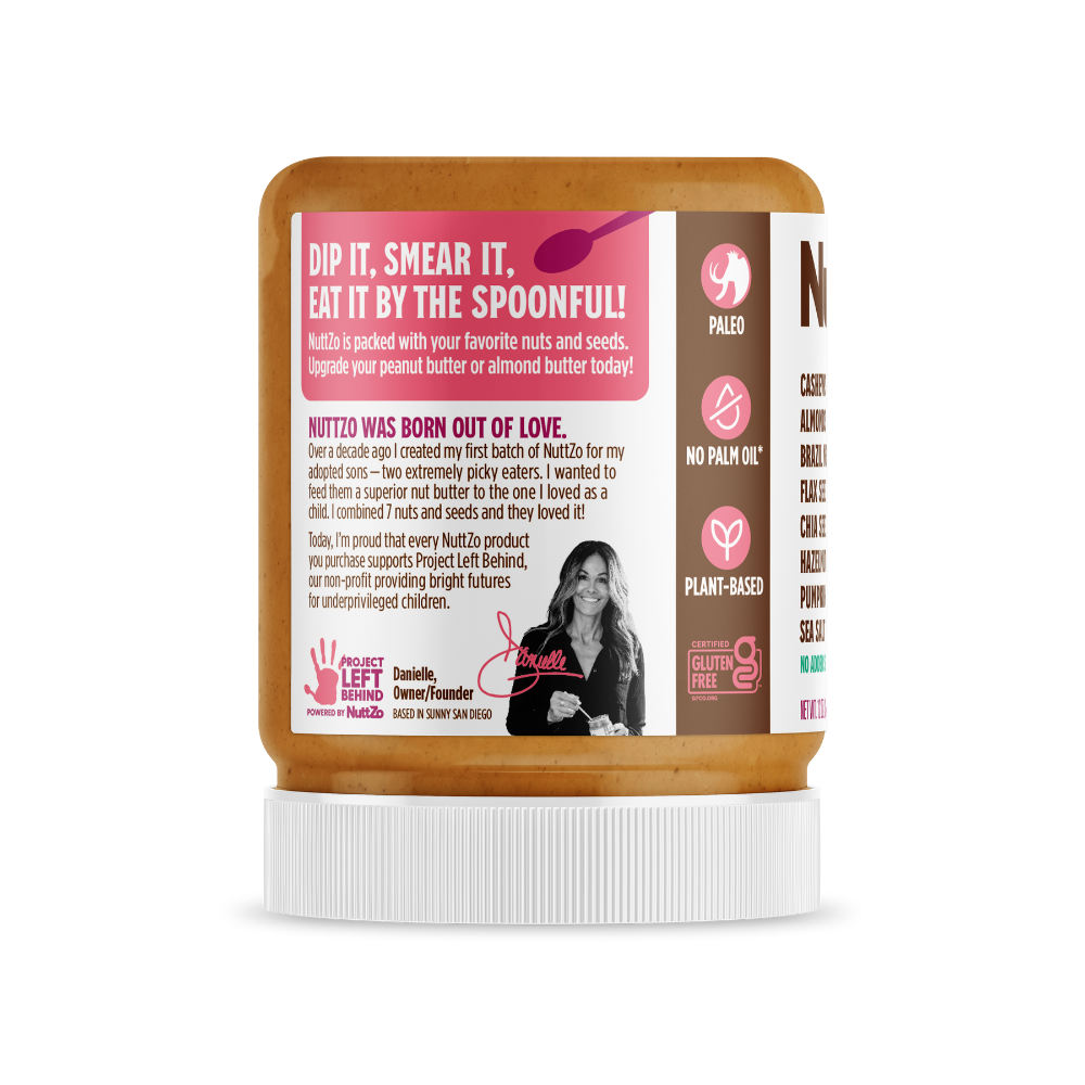 12oz Natural Paleo Power Fuel Smooth – NuttZo