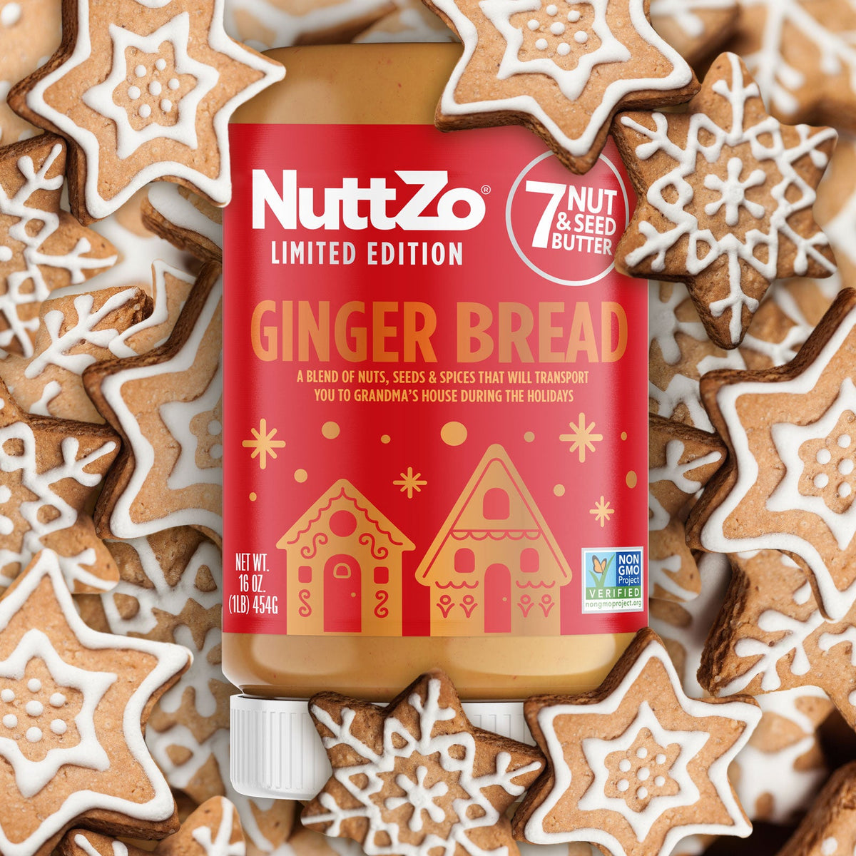 'Tis the Season! Nuttzo's Gingerbread Seed & Nut Butter NuttZo