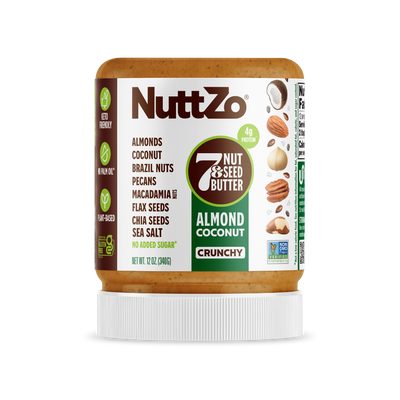 12oz Almond Coconut Crunchy (Formerly 'Keto Butter')