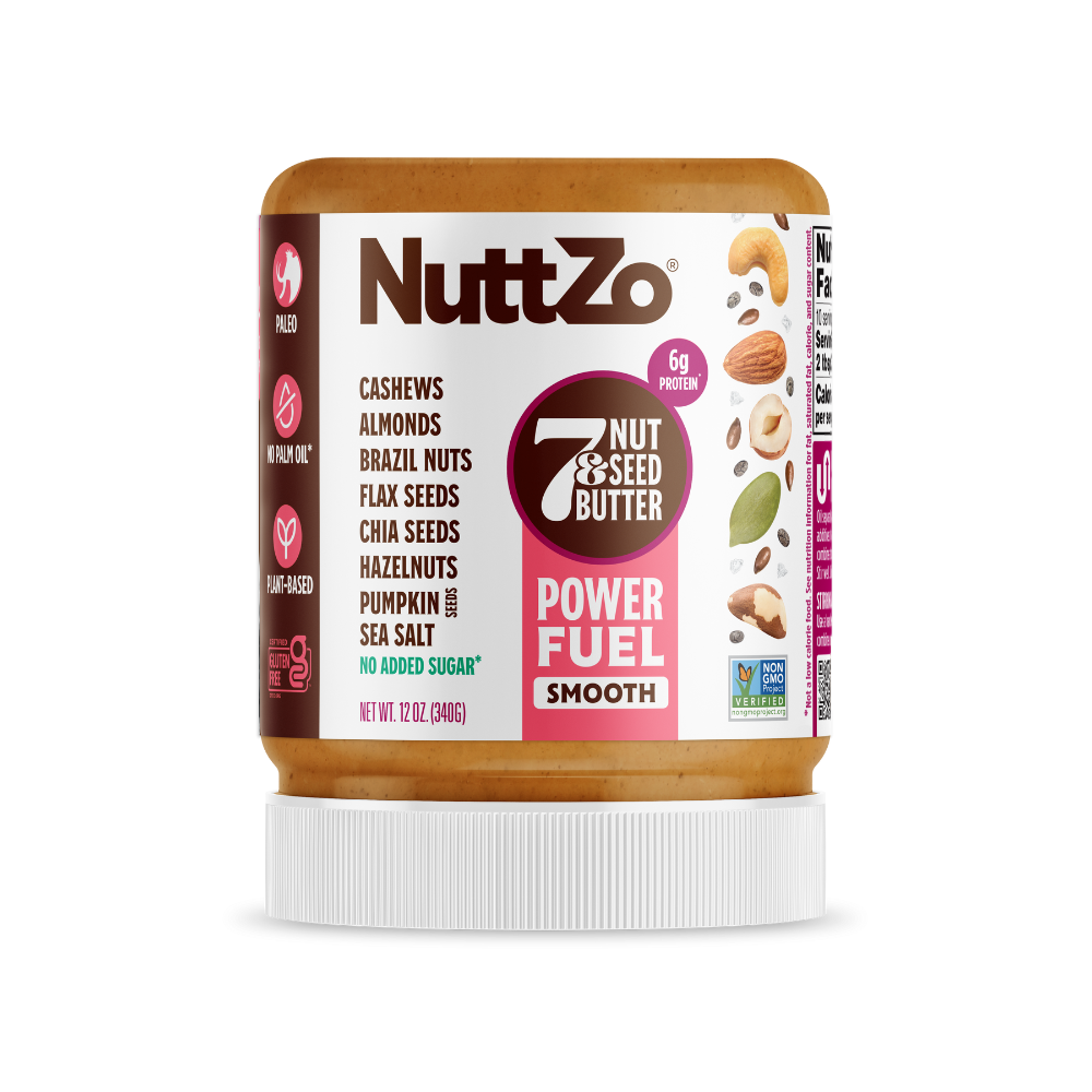 12oz Natural Paleo Power Fuel Smooth – NuttZo