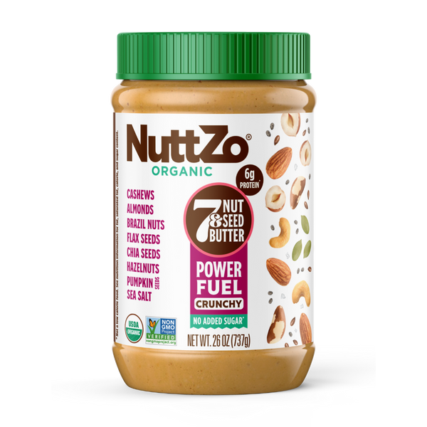 26oz Organic Power Fuel Crunchy – NuttZo