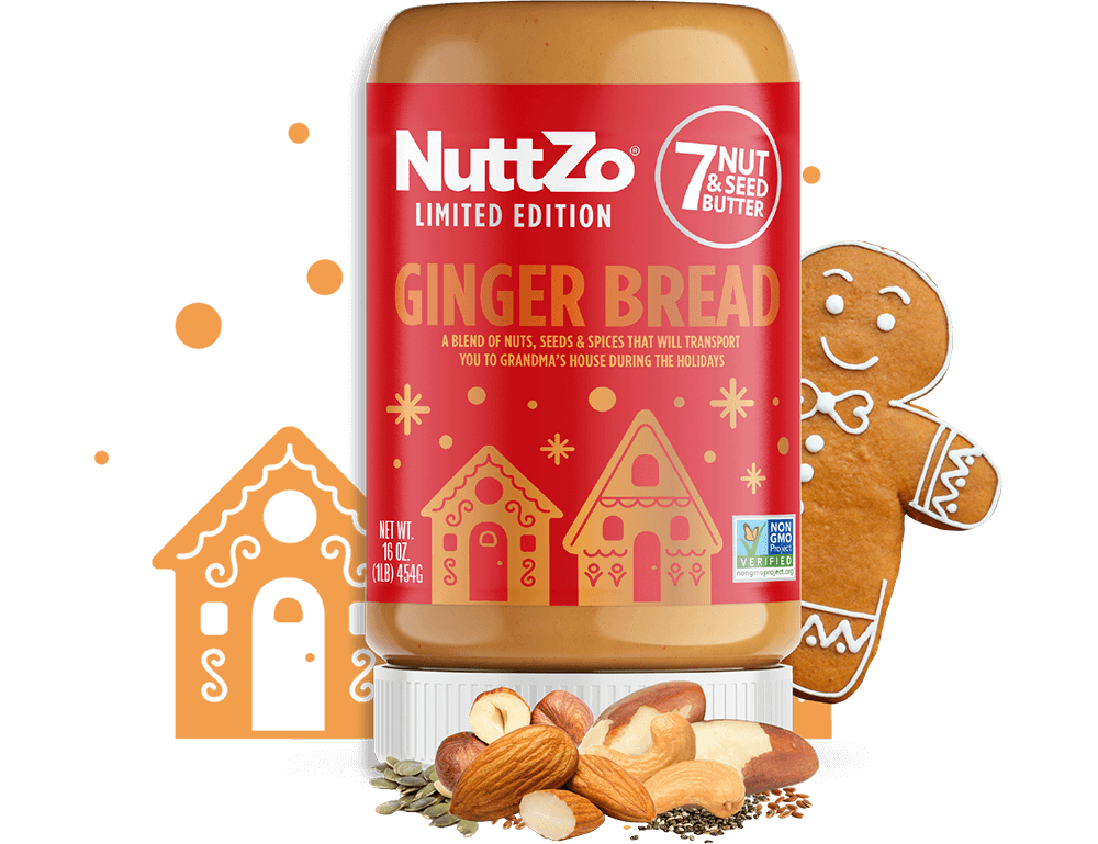 NuttZo Ginger Bread nut butter